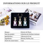 Generic Coffret Cadeau de 3 Parfums Luxe Tête d'Animal - Longue Durée (3x25ml) - image 6
