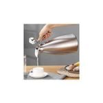 product_image_name-Generic-1,5L Carafe à Café, Pichet Sous Vide En Acier Inoxydable, Tasse Isotherme à Café Isotherme, Double Couche, étanche, Eau Chaude Et Froide, Avec Bec En Forme De V, Pour Café, Eau Chaude, Thé NUJ-1
