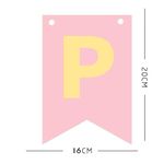 product_image_name-Generic-Bannière d'anniversaire 20×16 cm/Bannière en papier et corde de ruban (Rose & Or)-2