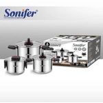 product_image_name-Sonifer-	 Kit De Cuisine Multifonction De Bonne Qualité - Ensemble de couverts SF-1193-1