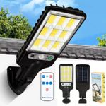 Generic Lampe Solaire LED Extérieure avec Télécommande