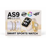 Generic Montre Connectée AMOLED 2,3" + Bracelet Bijou + Montre Élégante - image 2