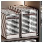 product_image_name-Generic-Lot De 2 Sacs De Rangement épais Non Tissés Pour Vêtements Ménagers, Sac D'emballage De Vêtements De Grande Capacité, Sac D'organisation De Bagages-2