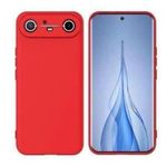 Tecno Coque silicone compatible avec spark slim - ROUGE