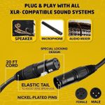 Generic Câble XLR compatible avec microphone 5M