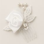 Generic Peigne de Mariage Élégance Perlée - image 2