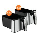 product_image_name-RAF-Air Fryer Familial 12 Litres - R.5342 -  Double Cuisson Indépendante - 10 Programmes-2