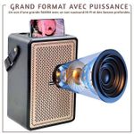 product_image_name-Generic-Enceinte Bluetooth Boom Bass extérieure 5.2 pouces/lecteur karaoké, 5 heures d'autonomie, enceinte sans fil pour téléphone/TV/ordinateur portable/tablette/microphone et batterie-4