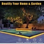 product_image_name-Generic-Ruban Néon LED Flexible 5 Mètres - Éclairage Homogène 12V avec Prise EU - Silicone Haute Qualité, Étanche IP65 - Pour Décoration Intérieure, Enseignes, Salons et Maquis-2