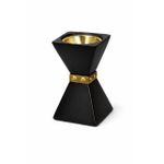 product_image_name-Generic-Bougeoir Décoratif Moderne en Bois & Métal Doré-2