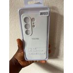 Coque En Silicone Compatible Pour TECNO CAMON 50 - BLANC