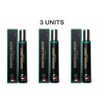 Collection privée 3x parfum essential green 33ml
