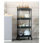 product_image_name-Mode-Étagère de Rangement Mobile 4 Niveaux – Chariot de Cuisine avec Roulettes-1