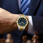 product_image_name-Curren-Montre Homme De Luxe à Quartz , En Acier Inoxydable, Très Tendance, Idéal Pour Le Business Nouvelle Collection  C8477-5