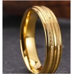 In Bague de mariage en or plaqué 18 carats