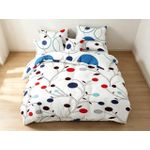 Belle Draps de Lit 3 places, 2 Draps ,2 taies - image 4