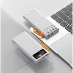 Generic Power Bank avec Câbles Intégrés, Écran Numérique et Ports USB