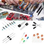 Generic 1400pcs Kit de composants électroniques 6 en 1 : résistances et cellules électrolytiques - image 2