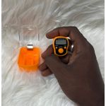 Chapelet Electronique Musulman - Compteur De Doigt - ORANGE