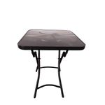 product_image_name-Generic-Tables vitré noir motif fleurs avec de chaises en plastique noir -2
