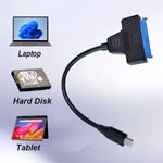 Generic Cable Adaptateur Sata Vers Type C - Hdd/Ssd - compatible Pc, Mac et Smartphone - image 5