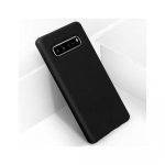Coque Silicone Compatible Pour Samsung Galaxy S10 Avec Antichoc - NOIR
