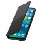 Etui Rabat Semi Vitrée Teinter Compatible Pour Tecno Pop 20 - Noir