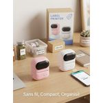 Generic Mini Imprimante d'Étiquettes Sans Fil - Technologie Inkless - image 3