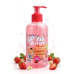 Gel Douche P'tit Ange à la Fraise 350ML (Corps et Visage) Pour bebe