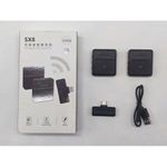 Generic microphone cravate sans fil SX8 (double émetteur)