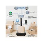 product_image_name-Generic-Bascule Balance Electronique Professionnelle 150 KG VIOLET/GRIS-3