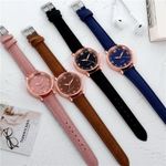 product_image_name-Fashion-Montre A Quartz Pour Femme - 19-Marron-2
