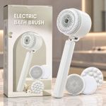 Brosse de Bain Électrique Rotative et Corporelle Sans Fil