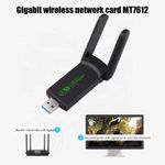 product_image_name-Generic-Adaptateur USB WiFi double bande 1300Mbps, Dongle Wi-Fi 2.4G + 5Ghz, 2 antennes 802.11AC USB3.0, récepteur de carte sans fil haute vitesse pour PC/ordinateur portable-4