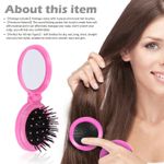product_image_name-ShebSheb-Mini miroir pliant avec peigne, brosse de poche compacte escamotable, petite brosse à cheveux de voyage pour sac à main ou sac à dos-5