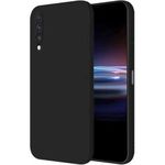 Coque Silicone Compatible pour Huawei Y9S Avec 1 Antichocs  OFFERT- Noir