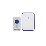 Generic Sonnerie De Porte Extérieure Sans Fil,sonnette Maison - BLANC - image 2