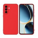 Coque En Silicone Compatible Pour Samsung Galaxy A36 - Rouge