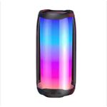 Generic Baffle Bluetooth Étanche LED Multicolore – Son Puissant & Effet Lumineux 360°