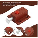 product_image_name-Generic-Serrure de verrou de porte, verrou en plastique sans clé à barillet coulissant de 2 pouces avec bouton interrupteur _paquet de 100 -2