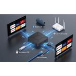 Android  TV BOX 4K – BOX MULTIMÉDIA INTELLIGENTE AVEC TÉLÉCOMMANDE - image 2