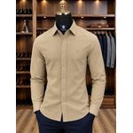 Generic Chemise homme élégante à manches longues