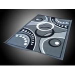 product_image_name-Generic-Tapis De Salon - Gris/Noir-220 X 170cm-1