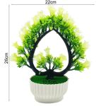 product_image_name-Generic-Lot De 2Plante Artificielle Forme De Coeur Fleur-3
