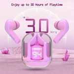 product_image_name-Generic-Wireless Crystal Clear Bluetooth 5.3 Earphones With LED Digital Display-4