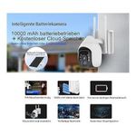 Fly  F101-4G – Caméra de Surveillance Solaire 4G Rotative 360° - image 2