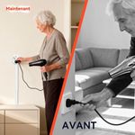 Generic Multiprise Extensible avec Ports USB – Rallonge Électrique pour Canapé et Table de Chevet, Prise Multiple Type E 2500W - image 4