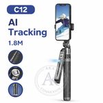 product_image_name-Generic-C12 - Support de téléphone - stabilisateur intelligent - suit le mouvement automatiquement - intelligence artificielle intégrée - création de contenu - 1,8m-1