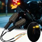 product_image_name-Generic-Clignotant RGB pour moto avec projecteur de signalisation ambre, compatible à l'avant et à l'arrière, feux veilleuse multicolore avec plus de 25 mode de jeu de lumière toucher l'extrémité du clignotant avec un aimant pour changer de mode-1