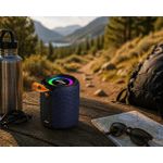 Generic Haut-Parleur Bluetooth LED Portable Compact - image 2